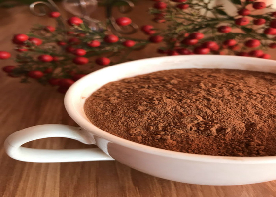Cacao in polvere non zuccherato sano di Brown scuro, cacao in polvere bollente alcalinizzato