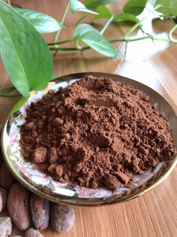 Cacao in polvere a bassa percentuale di grassi sano, cacao in polvere trattato olandese scuro per perdita di peso